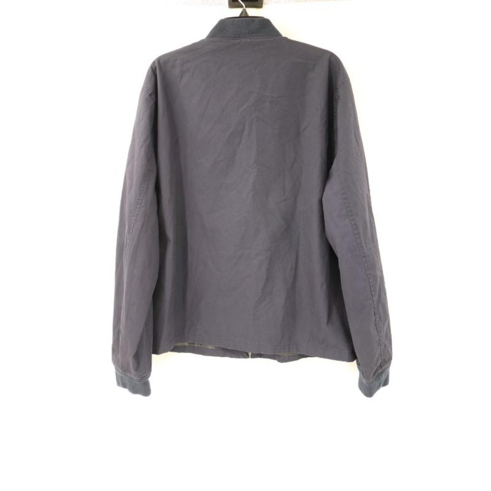 NWT J. Crew Bomber Jacket Mens Size XL Everyday Band Neck Full Zip Navy Blue - Picture 7 of 11